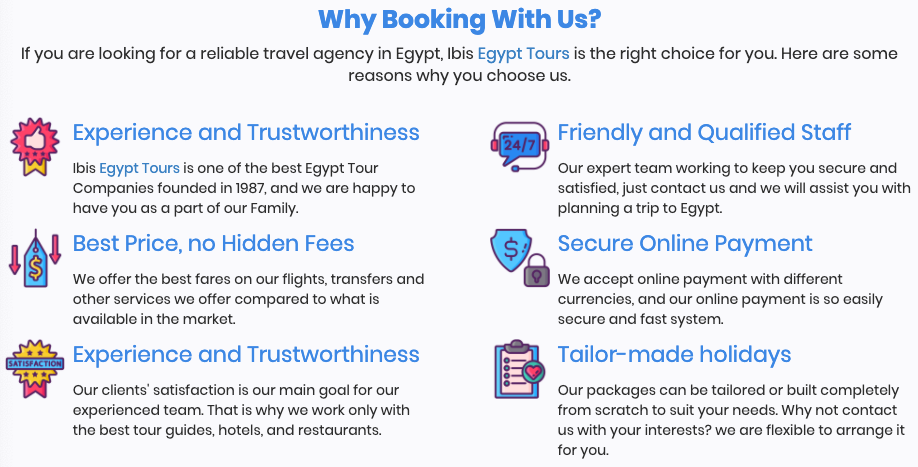 Why Book with Ibis Travel