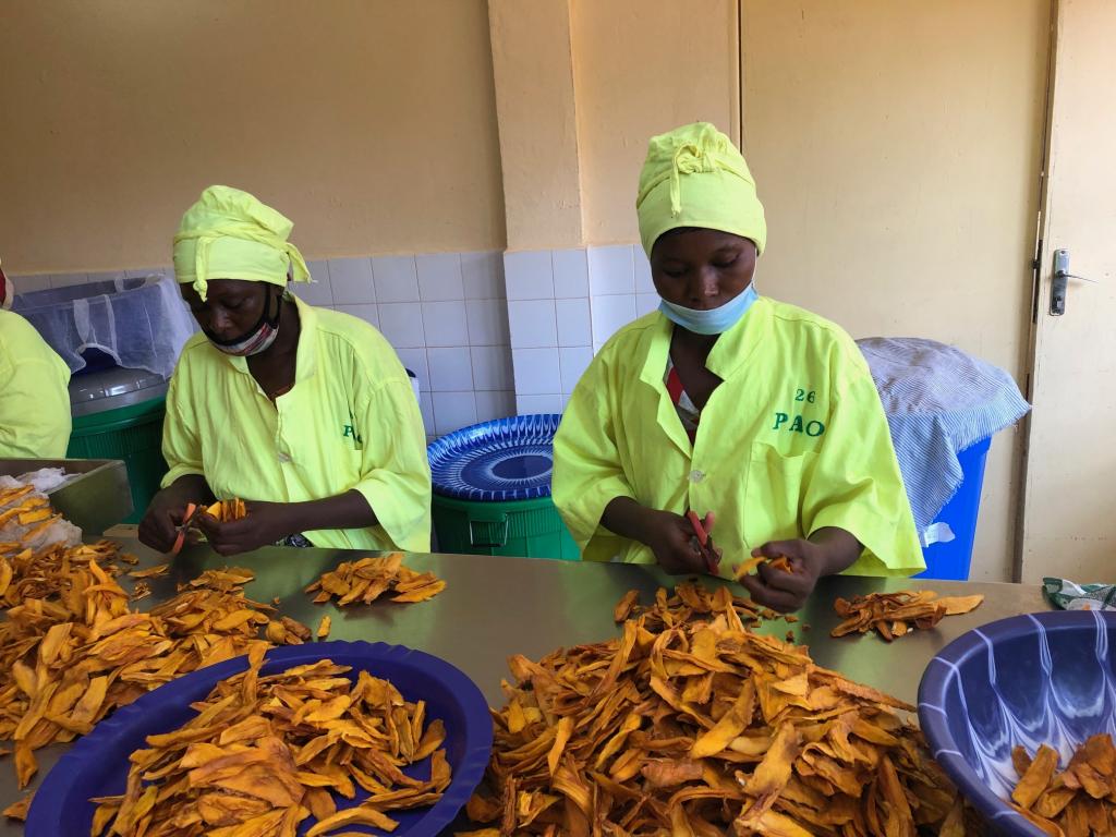 Dried mangoes