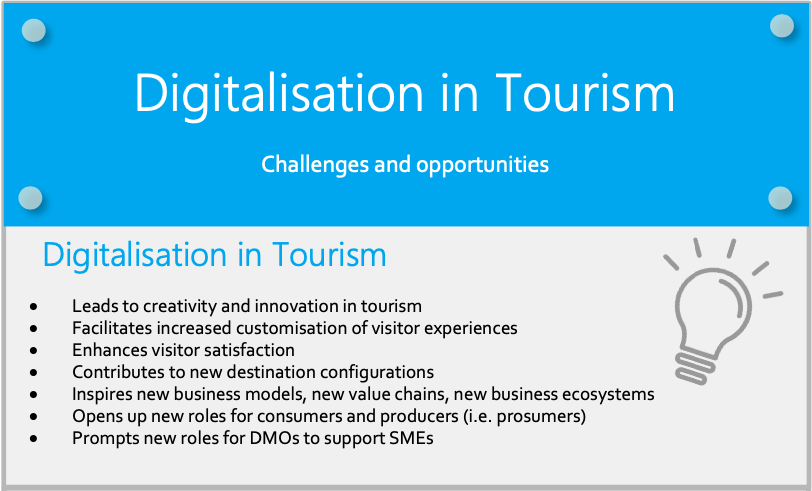 Digitalisation in Tourism