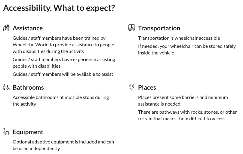 Accessibility on a Day Trip – What to Expect?