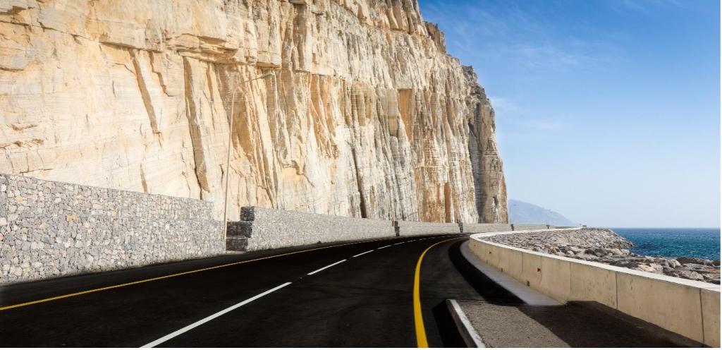 Coastal roads are popular with self-drive tourists