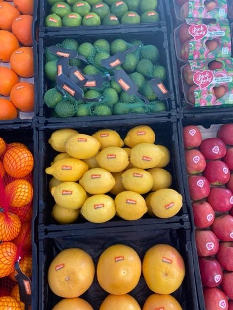 Demeter fruits in the Lehmann Natur stand at Fruit Logistica 2023