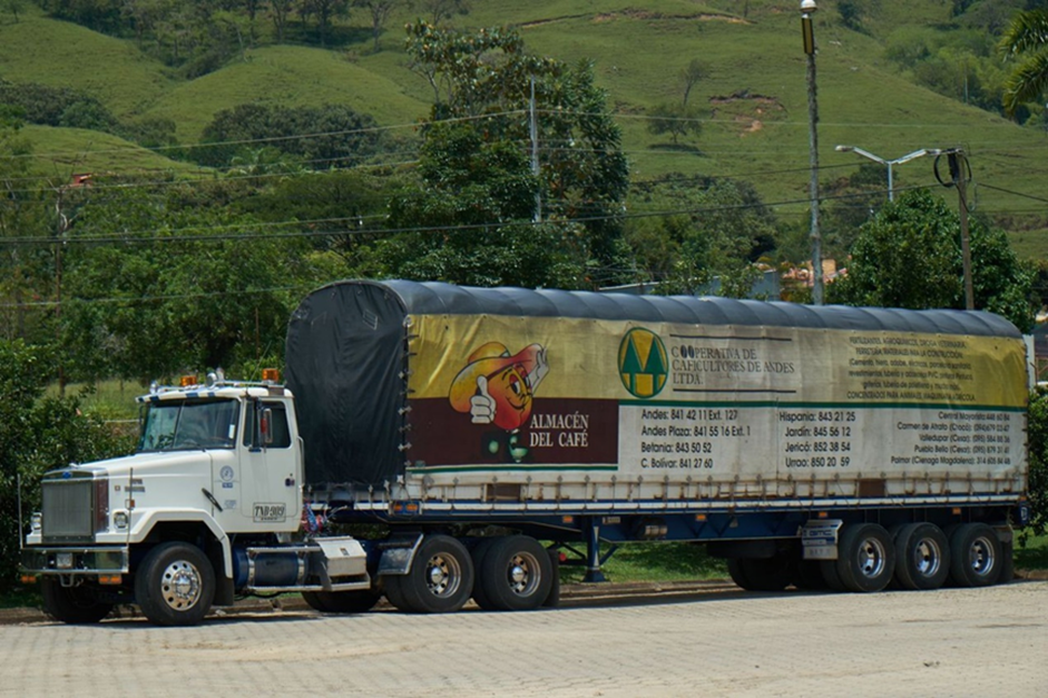 Coffee ready for transportation