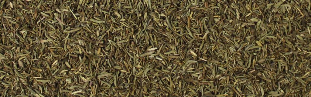 Figure 1: Dried thyme leaves