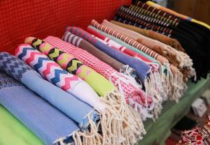 Hammam towels in a variety of colours and styles