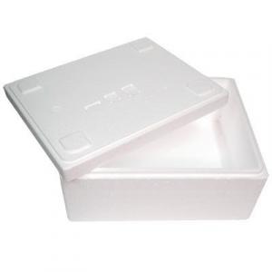Example of a polystyrene cooler box