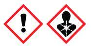 Hazard labels for curcuma longa extract and essential oil
