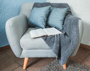 Comfortable easy chair, ideal for ‘me time’