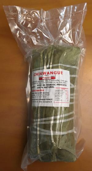 Cassava bread ‘chikwangue’ sold at Rungis wholesale market