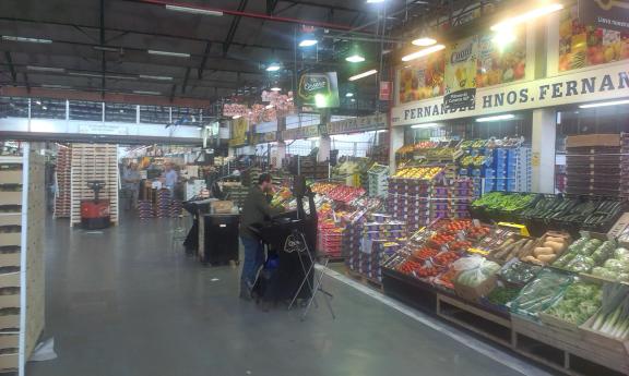 Wholesale market Marcabarna in Barcelona