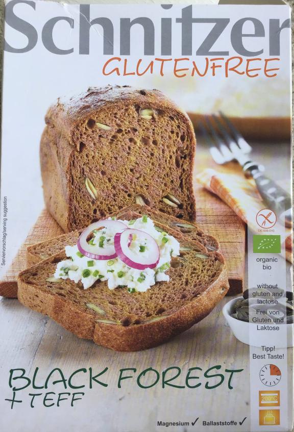 Organic bread mix with teff of the Gluten-free specialist Schnitzer