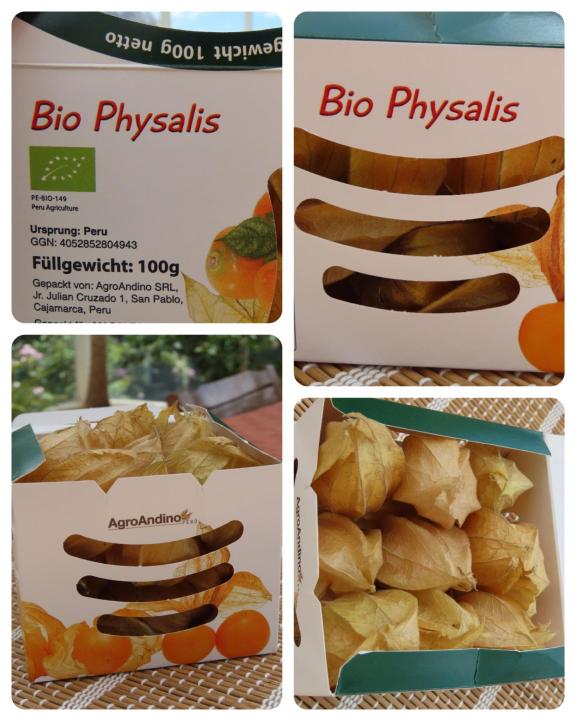 Sustainable packaging for physalis