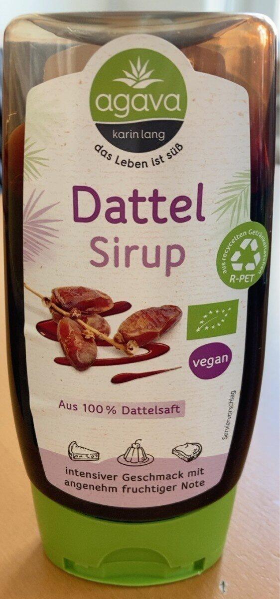 Example of a date syrup in Germany (Agava)