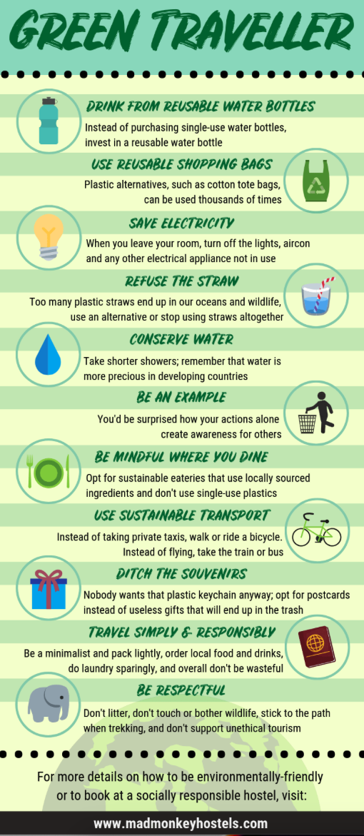 How to be a green traveller