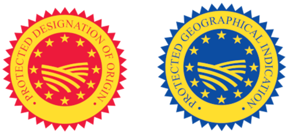 Geographical indication logos