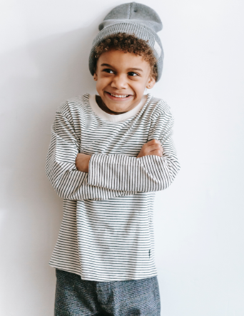 Children wear styles are often inspired by adult collections