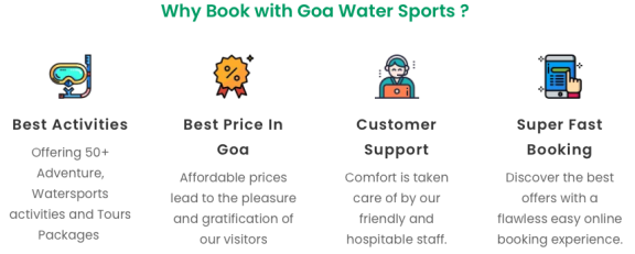  Why book with Goa Water Sports?
