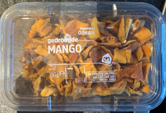 Dried mango from Albert Heijn