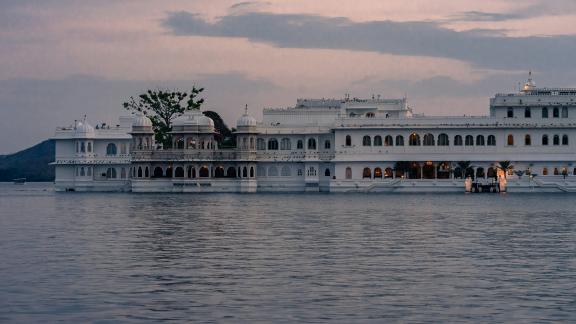 Luxury hotel enjoyed by Baby Boomers, Taj Lake Palace, Rajasthan