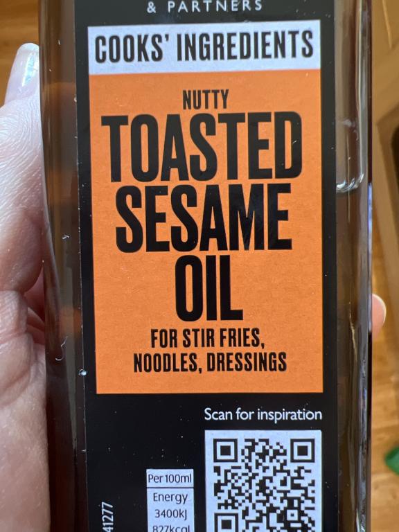 Example of toasted sesame oil