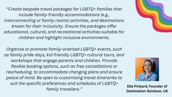 Insight on attracting LGBTQ+ families