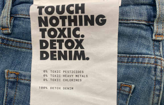 Organic cotton is a popular base material for use in sustainable denims