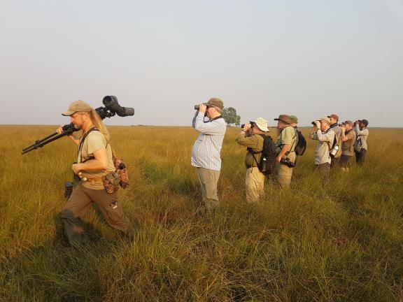 lients enjoying birdwatching