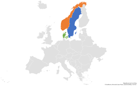 Scandinavia: Location and population