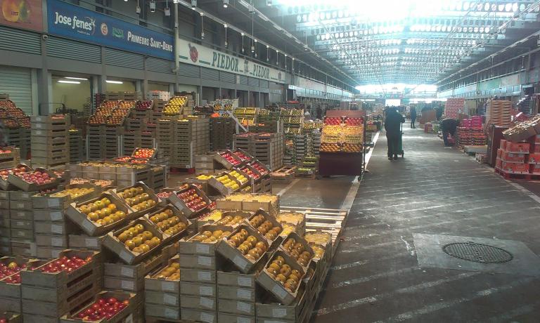 Rungis wholesale market in Paris