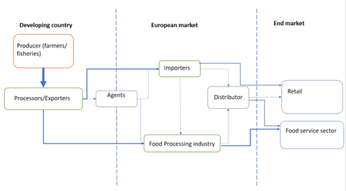  European market channels for seaweed
