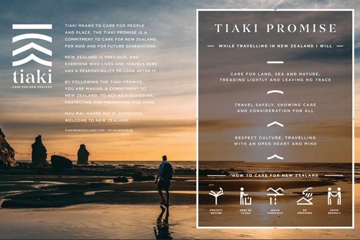 The Tiaki Promise for travellers in New Zealand
