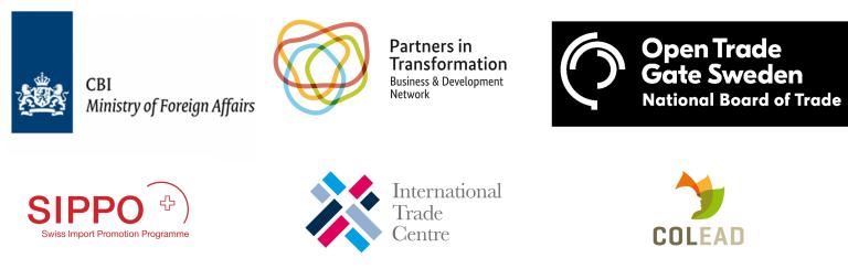 Logos of different support organisations