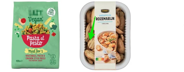 Ready meals with rosemary as an ingredient in the Dutch market