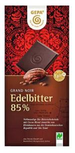 GEPA (organic fine dark chocolate, 85%, 100 grams)